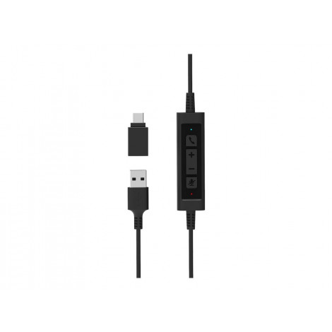 PORT CONNECT Stereo Headset Wired USB Pro - On R 300 | PORT CONNECT
