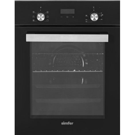 Simfer Oven | 4207DERSP.1 | 47 L | Multifunctional | Manual | Pop-up knobs | Height 59.5 cm | Width 45 cm | Black
