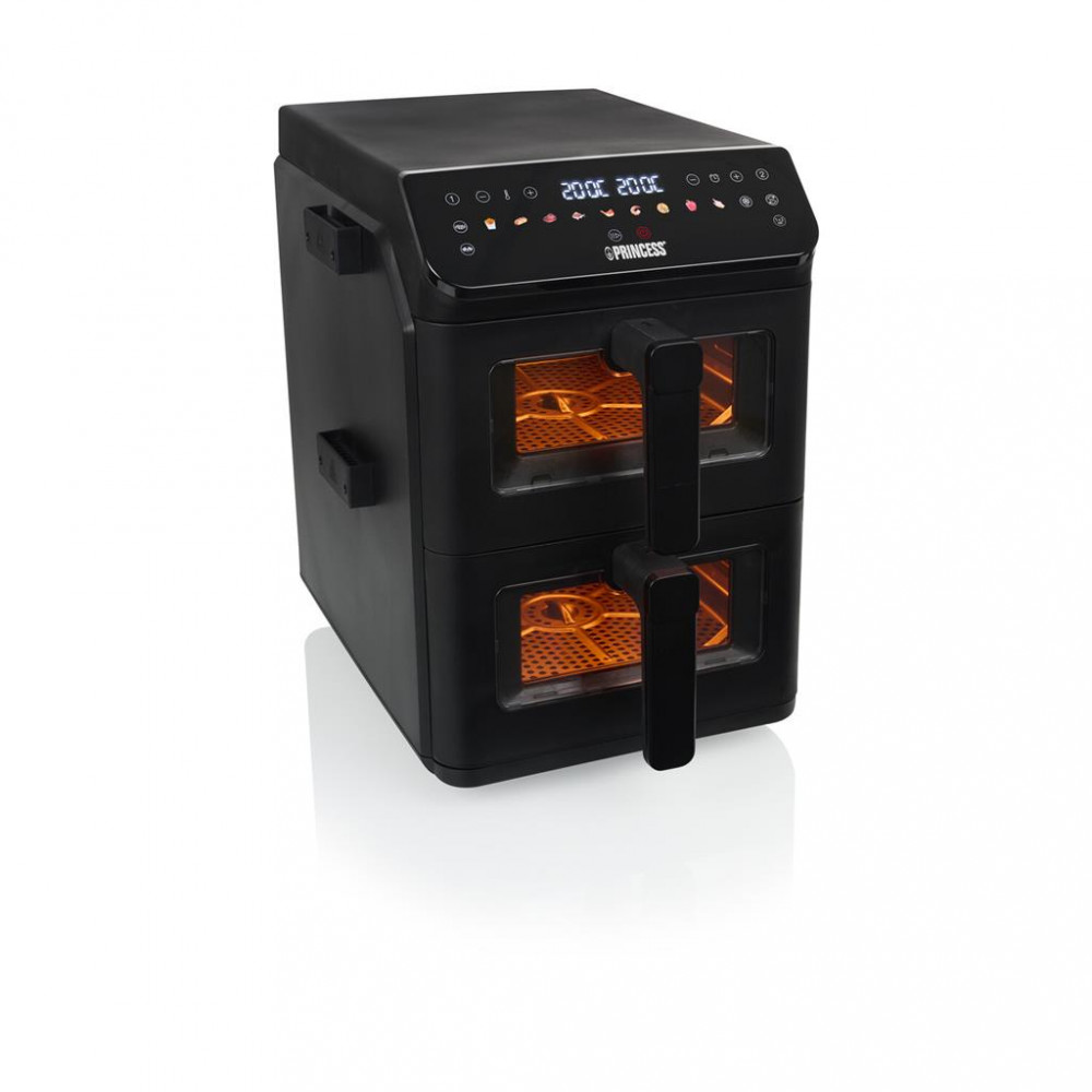 Princess Double Stack Airfryer | 182490 | Power 3000 W | Capacity 11.2 L | Black