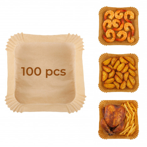 Adler Paper Liners for Air Fryer | AD 6732 | 100 | Dimensions (W x L) 20 x 20 x 4.5 cm