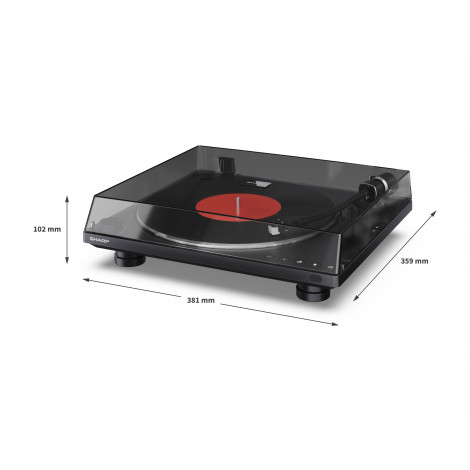 Sharp RP-TT100 Automatic Turntable with Bluetooth-out | Sharp