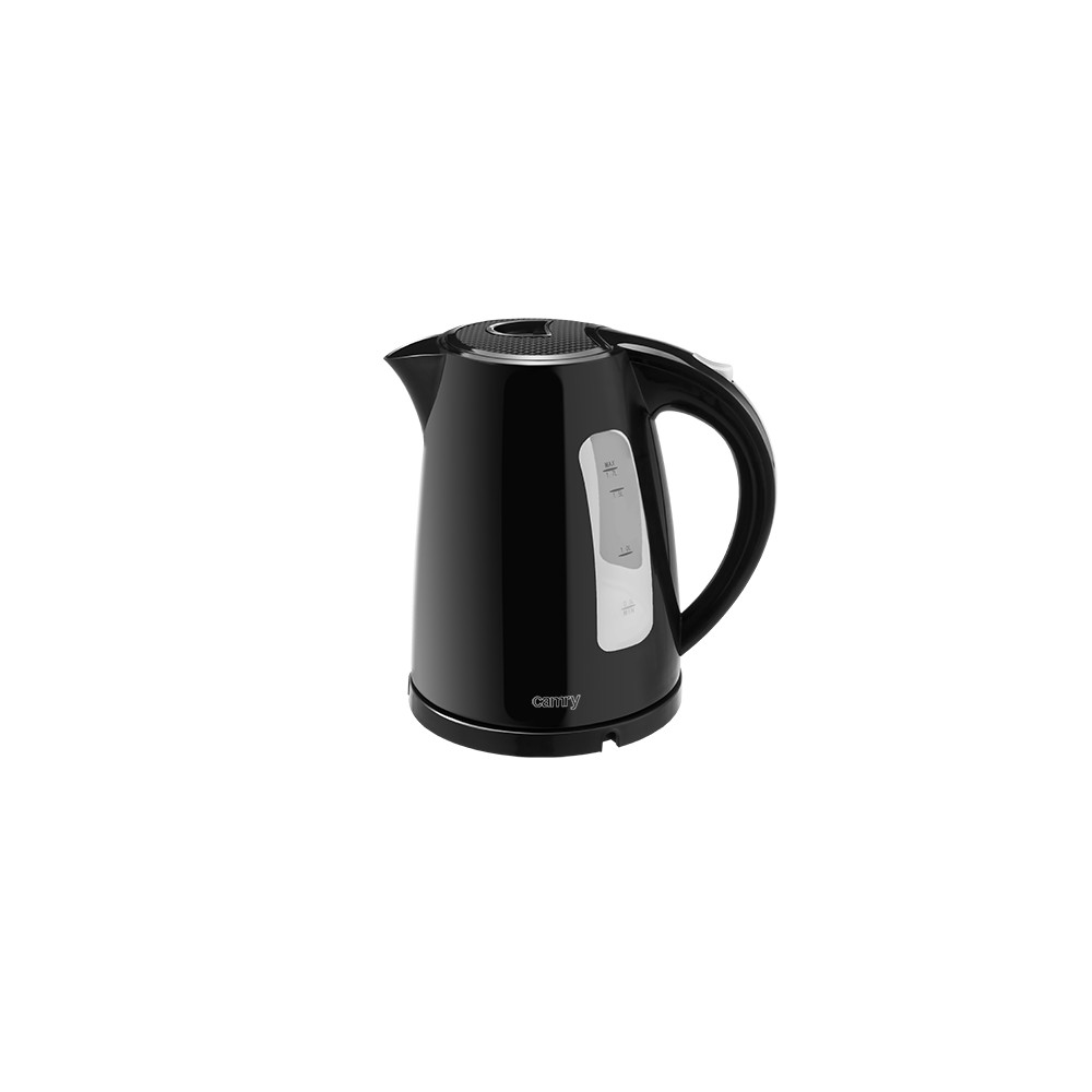 Camry | Kettle | CR 1255 | Standard | 2200 W | 1.7 L | Plastic | 360 rotational base | Black