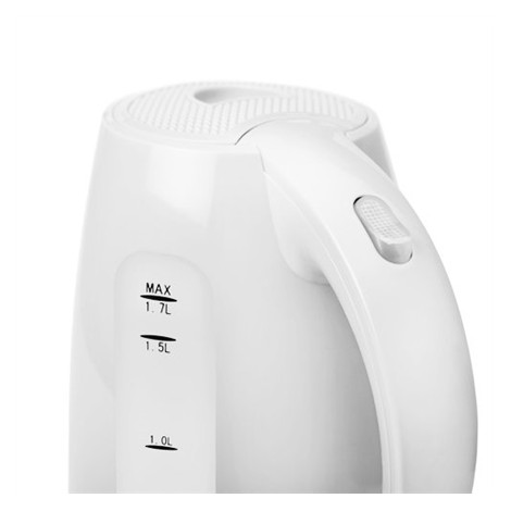 Camry | Kettle | CR 1255 | Standard | 2200 W | 1.7 L | Plastic | 360 rotational base | White