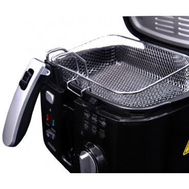 Mesko | Deep fryer | MS 4908 | Power 1800 W | Capacity 2.5 L | Black