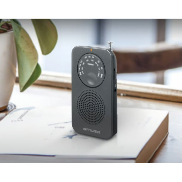 Muse | Pocket radio | M-01 RS | Black