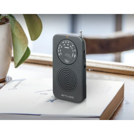 Muse | Pocket radio | M-01 RS | Black