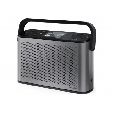 Sharp OSAKA Stereo Portable Digital Radio | DR-P540(GY) | USB port | Bluetooth | FM radio | Wireless connection