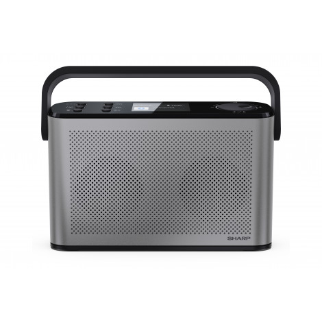 Sharp OSAKA Stereo Portable Digital Radio | DR-P540(GY) | USB port | Bluetooth | FM radio | Wireless connection