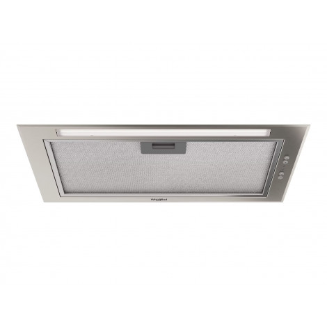 Whirlpool WCTH 63F LEB X Hood, Built-in, Width 51.4 cm, B, Max 435 m /h, LED, Stainless steel | Whirlpool