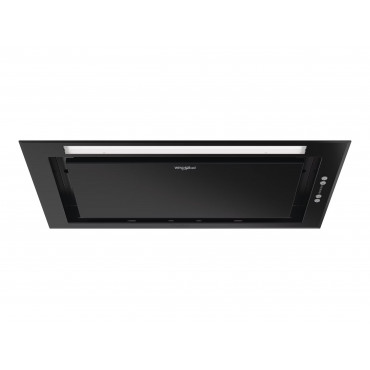 Whirlpool WCT3 63F LTK Hood, Built-in, Width 51.4 cm, B, Max 430 m /h, LED, Black | Whirlpool