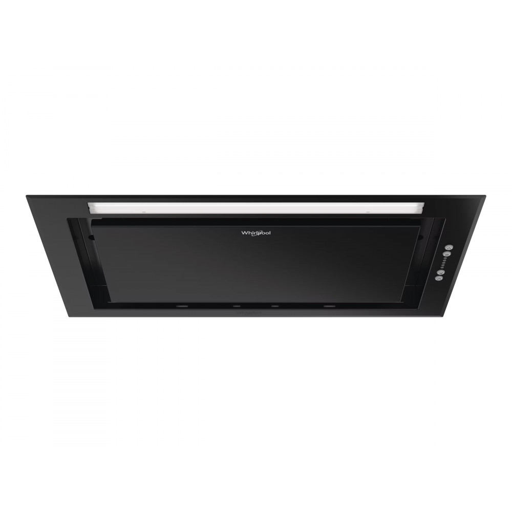Whirlpool WCT3 63F LTK Hood, Built-in, Width 51.4 cm, B, Max 430 m /h, LED, Black | Whirlpool