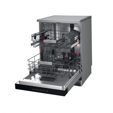 Whirlpool Dishwasher | WFO 3T133 P 6.5 X | Freestanding | Width 60 cm | Number of place settings 14 | Number of programs 10 | En