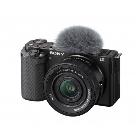 Sony Alpha ZV-E10K vlog camera with 16-50 mm f/3.5-5.6 II Power Zoom kit Lens | Vlog camera | 24.2 MP | ISO sensitivity (max) 32