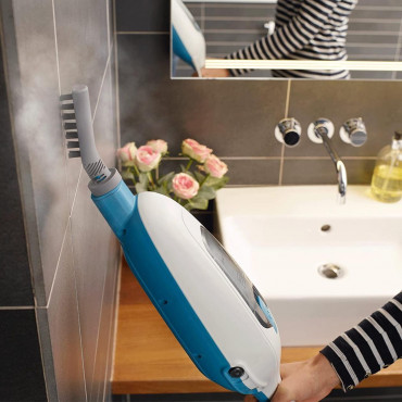 BLACK & DECKER | Steam Mop | FSMH13E5-QS | Corded operating | 1300 W | White