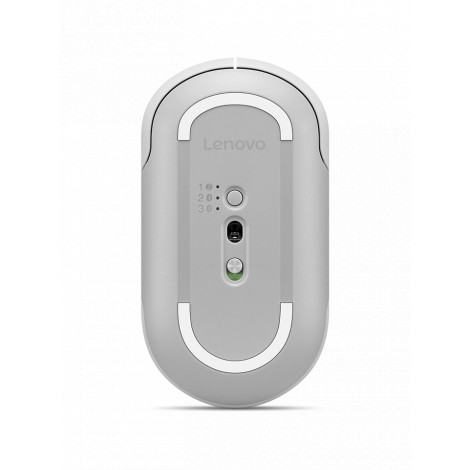 Lenovo 700 Multi-Device Wireless Silent Mouse | Wireless | 2.4G, Bluetooth 5.3 | Seashell