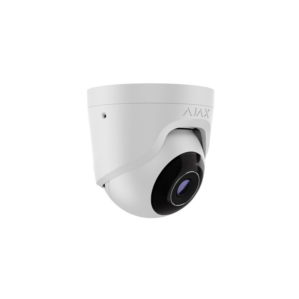 AJAX TurretCam IP kamera, 8MP, 2.8mm (balta)