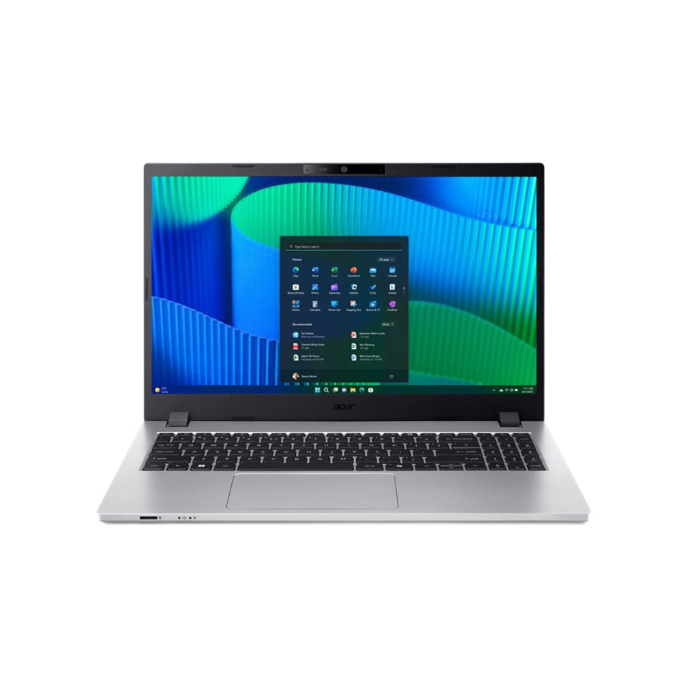 Acer TravelMate TMP215-55-TCO-59KD QHD IPS i5-120U/16GB/SSD 512GB/Intel Iris Xe Graphics/Win11Pro/ENG kbd/FP/Silver/3Y Warranty 