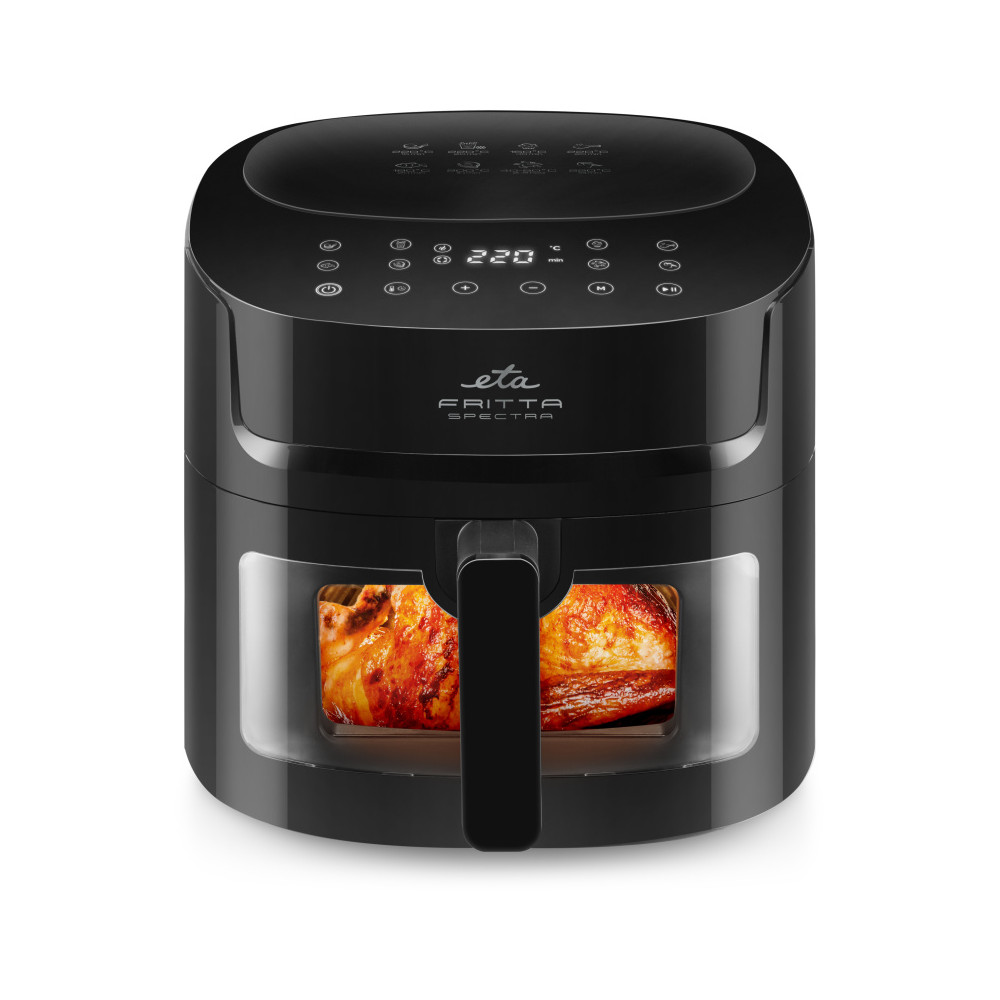 ETA Hot Air Fryer | Fritta Spectra 616890000 | Power 1800 W | Capacity 7.2 L | Black