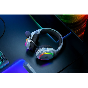 Razer Multi-Platform Gaming Headset | Barracuda X Chroma | Bluetooth | Over-Ear | Microphone | Wireless | Phantom White Edition