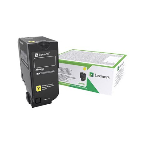 Lexmark Corporate | 74C2SYE | Laser Toner Cartridge | Yellow