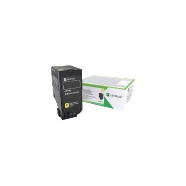 Lexmark Corporate | 74C2SYE | Laser Toner Cartridge | Yellow