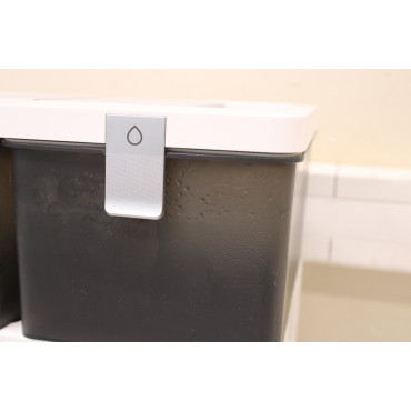 SALE OUT. Ecovacs DEEBOT X8 OMNI Vacuum cleaner, Robot, Wet&Dry, 18000Pa, TruEdge 2.0, AIVI 3D 3.0, YIKO-GPT, White+Auto-empty s