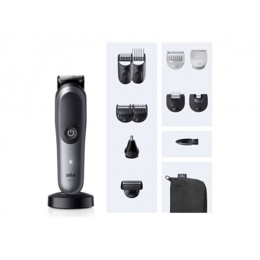 BRAUN Multi Groomer AIO7560 BlkSpcGry | Braun