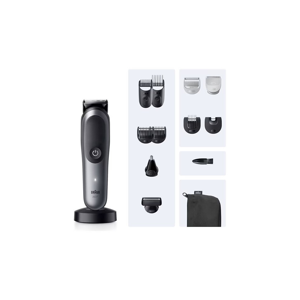 BRAUN Multi Groomer AIO7560 BlkSpcGry | Braun