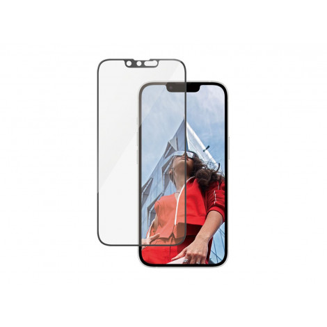 PanzerGlass Screen protector | Apple | iPhone 13/iPhone 13 Pro/iPhone 14/iPhone 16e | Glass | Transparent | Ultra-Wide Fit W. Al