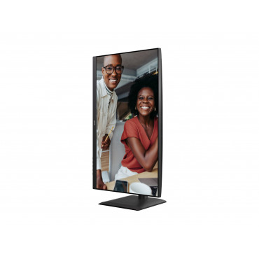AOC U27E4CV | 27 " | IPS | UHD | 16:9 | 60 Hz | 4 ms | 3840 x 2160 pixels | 400 cd/m | HDMI ports quantity 2 | Black