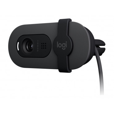 Logitech BRIO 105 Business Webcam, 2MP, FHD 1080p, USB-A, Black | Logitech