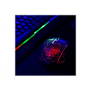 Logilink | Gaming-Set, keyboard, mouse and mouspad | ID0185 | Metal | Keyboard, Mouse and Pad Set | Wired | Mouse included | DE 