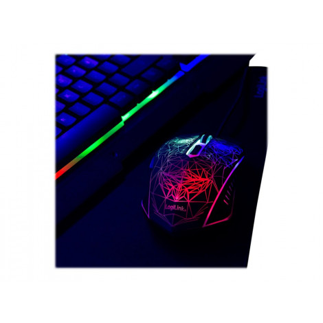 Logilink | Gaming-Set, keyboard, mouse and mouspad | ID0185 | Metal | Keyboard, Mouse and Pad Set | Wired | Mouse included | DE 