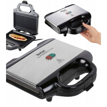 TEFAL | Sandwich Maker | SM157236 | 700 W | Number of plates 1 | Black/Stainless steel