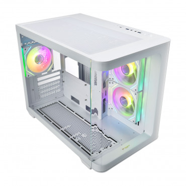 FSP Case | S380 | White | Mid Tower | Power supply included No