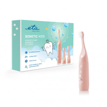 ETA Electric Toothbrush | Sonetic Kids ETA171090000 | Rechargeable | For kids | Number of brush heads included 2 | Number of tee