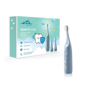 ETA Electric Toothbrush | ETA Sonetic Kids 171090010 | Rechargeable | For kids | Number of brush heads included 2 | Number of te