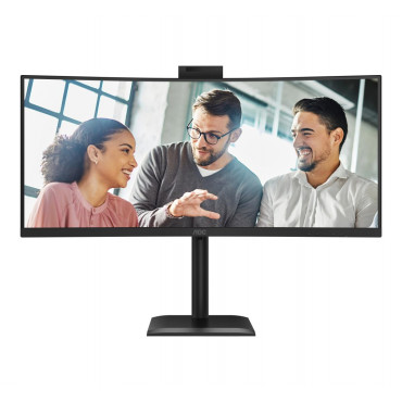 AOC CU34E4CW Curved 34" 3440x1440/21:9/350cd/m2/4ms HDMI, DisplayPort, USB, Audio out | AOC