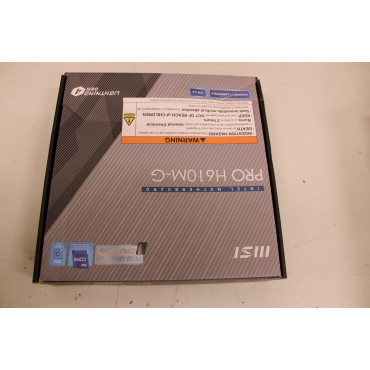 SALE OUT. MSI PRO H610M-G | MSI PRO H610M-G | Processor family Intel | Processor socket LGA1700 | DDR5 | Supported hard disk dri