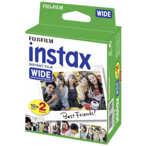 Fujifilm | Instax Wide Glossy (10plx2) Film | 108 x 86 mm | Quantity 20