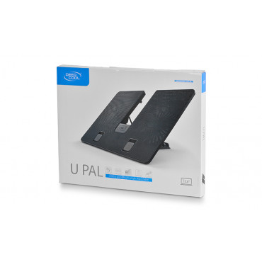 Deepcool | U-Pal | Notebook stand- cooler up to 19"