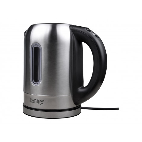 Camry | Kettle | CR 1253 | With electronic control | 2200 W | 1.7 L | Stainless steel | 360 rotational base | Stainless steel