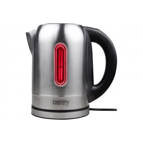 Camry | Kettle | CR 1253 | With electronic control | 2200 W | 1.7 L | Stainless steel | 360 rotational base | Stainless steel