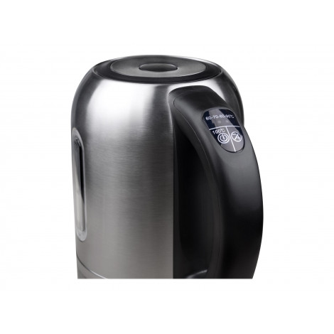 Camry | Kettle | CR 1253 | With electronic control | 2200 W | 1.7 L | Stainless steel | 360 rotational base | Stainless steel