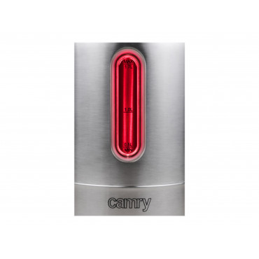 Camry | Kettle | CR 1253 | With electronic control | 2200 W | 1.7 L | Stainless steel | 360 rotational base | Stainless steel