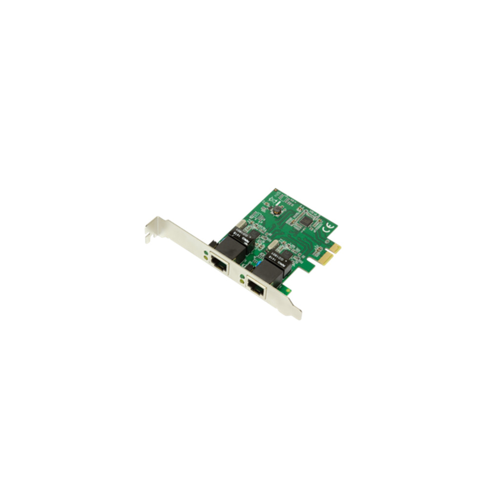 Logilink PC0075, 2-port Gigabit PCI Express network card | Logilink | 2 x Gigabit Lan (RJ 45) | PCIe