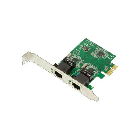 Logilink PC0075, 2-port Gigabit PCI Express network card | Logilink | 2 x Gigabit Lan (RJ 45) | PCIe