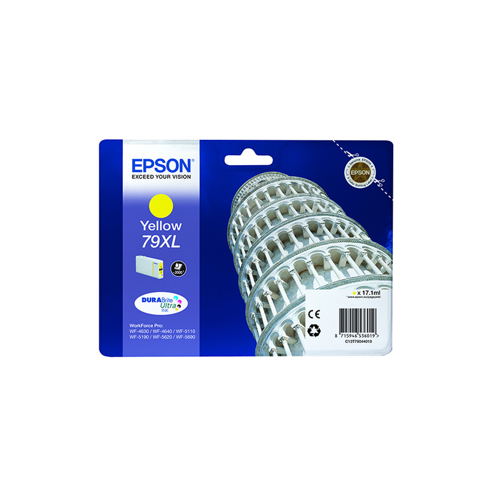 Epson 79XL | C13T79044010 | Inkjet cartridge | Yellow