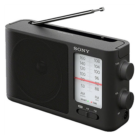 Sony | Analog Radio | ICF-506 | 5 W | Black