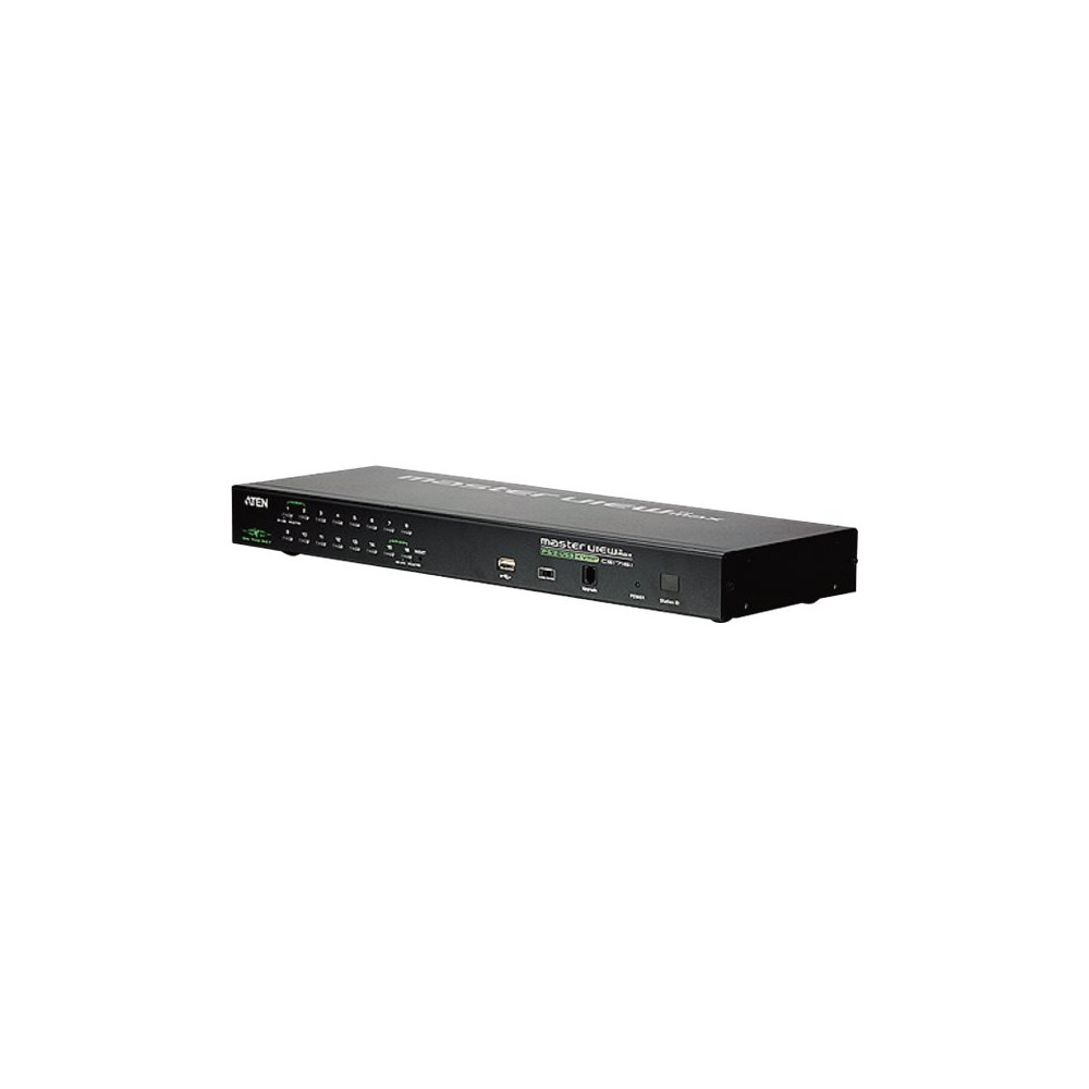 Aten | 1-Local/Remote Shared Access 16-Port PS/2-USB VGA KVM Over IP Switch | CS1716I-AT-G | 1 x SPHD Male (Yellow), 16 x SPHD F